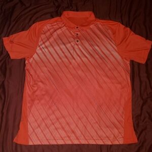 Grand Slam Red Golf Polo